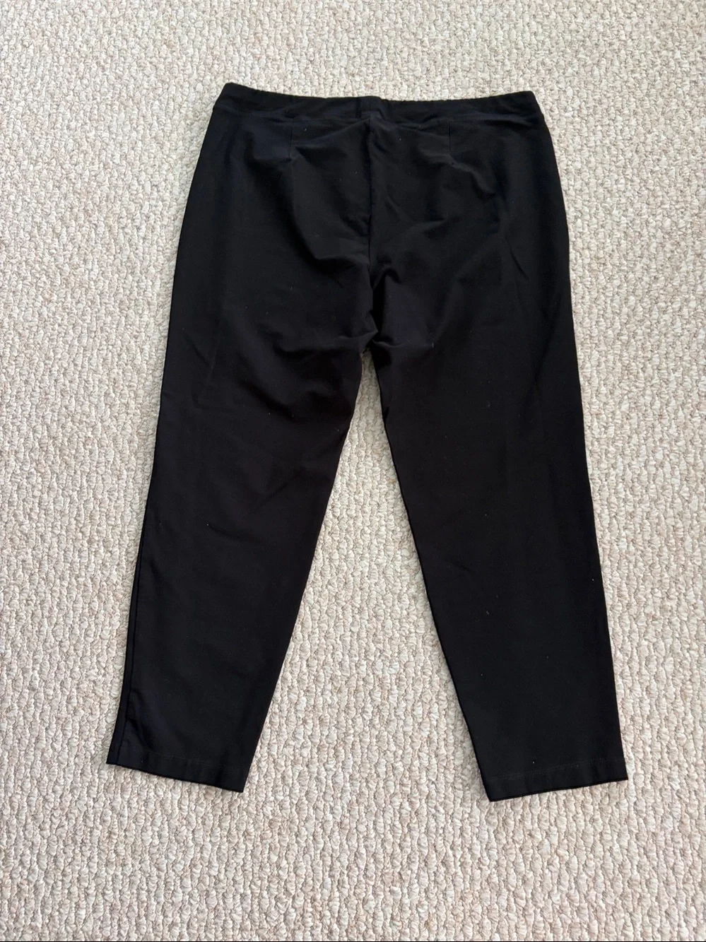 Eileen Fisher Stretch Crepe Tapered Ankle Pant